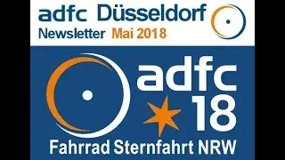 2018 0506 adfc Sternfahrt zum Johannes Rau Platz mp4