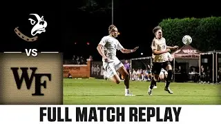 Wofford vs. Wake Forest Full Match Replay | 2025 ACC Men's Soccer
