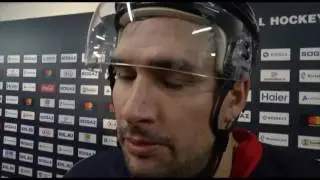 Jonathan Cheechoo po z&aacute;pase s Red Star
