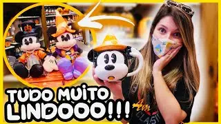 HALLOWEEN NA MAIOR LOJA DA DISNEY DO MUNDO - WORLD OF DISNEY