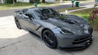 Светодиодные подсветки подстаканников Accent Glow LED установлены в моем новом Chevrolet C7 Corvette Stingray Z51 2016 года выпуска.