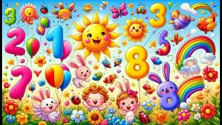 Eins, Zwei, Drei &ndash; Das Zahlenlied f&uuml;r Kinder | Zahlen von 1 bis 10 lernen | Kinderlieder Paradies