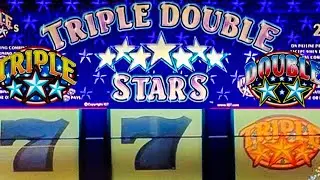 Old School Triple Double Stars 3 Reel Classic Slot