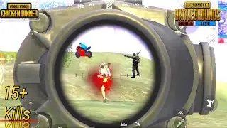 Pubg mobile lite real gameplay | solo squad 15 kill gameplay | TR Gamex