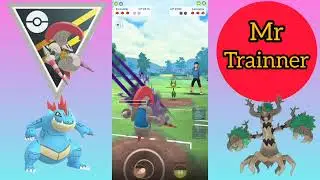 Trevenant, Escavalier & Feraligatr in Pokemon Go Ultra League #pokemongo 🤯💥
