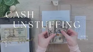 Cash Unstuffing $2,125 | Credit Card + Debit Card Purchases | Cash Envelopes | How to Cash Stuff