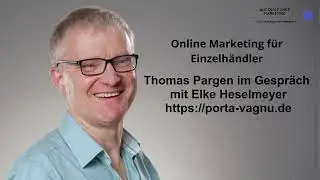 Einzelhandelsstrategien in Coronazeiten von Elke Heselmeyer, Porta Vagnu   Video