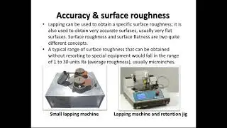 22. Super finishing operations Honing,  lapping and Broaching by Dr. SM Hussaini