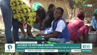 Access to Potable Water: Residents & Student Nurses Demand Protection of Sole Dam
