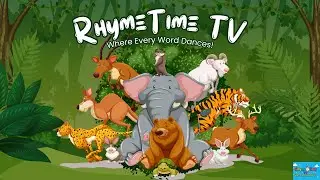 🥁 The Garden Parade | Kids Poem & Song with Tiki the Tiger Cub & Nibbles the Bunny 🐯🐇✨