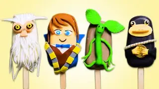 Fantastic Beasts Cake Pops | How To Make Cakesicles | | Harry Potter Themed Cake Popsicles