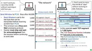 1 - TCP Windows and Sliding Windows