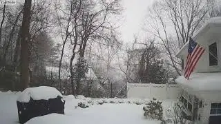 Winter Storm in New York State, Westchester
