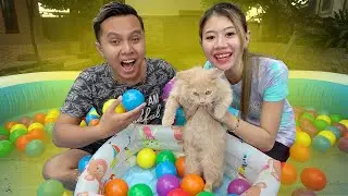 PERTAMA KALI MANDIIN BOO KUCING!! GAK NYANGKA GINI REAKSINYA!!
