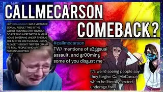 CallMeCarson Comeback!? Triggered Twitter TRAUMATIZED
