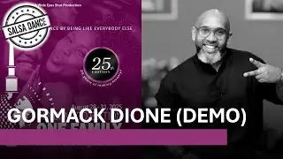 Salsa: Gormack Dione in Berlin Salsa Congress. 