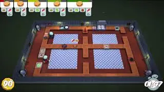 18 - Walkthrough FR l Overcooked 1 l Niveau 4-3 (3 &eacute;toiles)