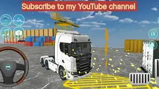 #USA Euro 3d truck load big bolack and take to market #automobile #androidgames #games