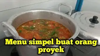 Selsai isi perut lanjut masak sederhana untuk 7 orang proyek