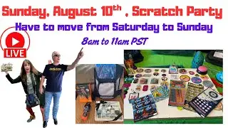 ❤️🔴FUN SAVVY SCRATCH PARTY w Drawings & Giveaways, #livestream ,#livestreaming ,#fyp