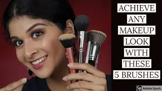 Lets's talk about makeup brushes | Beginner's guide |Mrudhula Basker