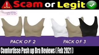 Comfortisse Push up Bra Reviews (Feb 2021)- Whether You Should Go For It? Check Now!