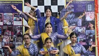 Retro Kathak Fusion | Group Performance✨️