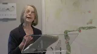Rede Leena Lepantos bei der Enth&uuml;llung des Werks 