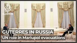 Putin agrees &lsquo;in principle&rsquo; to UN role in Mariupol evacuations