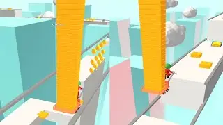 Brick Builder 🧱🚶 All levels gameplay walkthrough Lvls -18 Android games #shorts