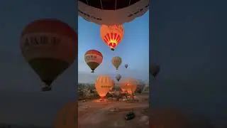 Hot Air Balloon Ride in Cappadocia, Turkey | #shortsyoutube #youtubeshorts #fyp