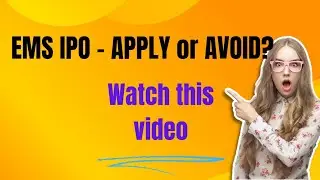 EMS IPO - Apply or Avoid ?