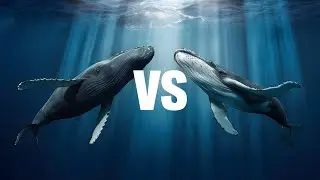 Blue Whale vs Humpback Whale