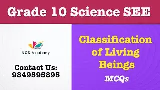 MCQs | Classification of Living Beings | Class 10 Science | SEE Preparation