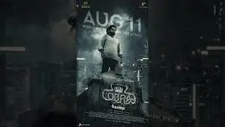 Vikram cobra movie new poster and release date update