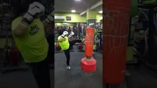 Kickboxing Practice 4 at Millennium Gym