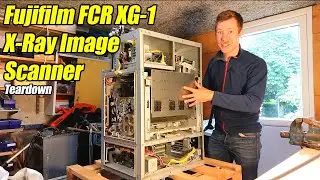 Разборка рентгеновского сканера изображений Fujifilm FCR XG-1 (часть 1 из 3)