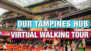 Our Tampines Hub Tour, Singapore | Walking Tour in 4K [2020]