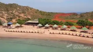 Playa El Faro. Parque Nacional Mochima. Edo. Sucre. Venezuela.