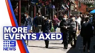 Coronavirus: More events join coronavirus cancellation list | Nine News Australia