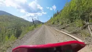 Trail Creek ride Montana 1983 Honda XL600R