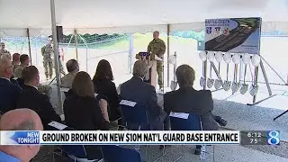 Battle Creek Air National Guard breaks ground on new gate