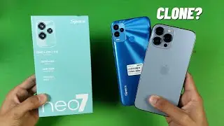 Sparx Neo 7 - Unboxing & Quick Overview! (iPhone 13 Pro Max Clone!)