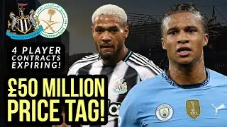 Newcastle WANT &pound;50M for Joelinton! Man City&rsquo;s Nathan Ake LINKED! 