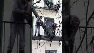 Fire escape Scraping-Painting brooklyn