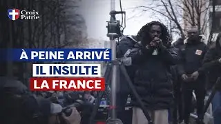 &Agrave; PEINE ARRIV&Eacute; EN FRANCE, IL ATTAQUE EN PUBLIC