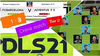 Dls 21 | online match juventus vs Fc Barcelona highlights