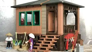 Playmobil Custom Japanese House 🇯🇵 摩比改造：日本房屋｜プレイモービル 플레이모빌