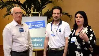 Ken Kindt and Jack Werner with Signworld Owners Elizabeth and Pat
