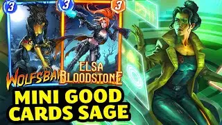 MINI GOOD CARDS SAGE to DOMINATE IN RANKED MATCHES: LIGHT AND POWERFUL |Marvel Snap|